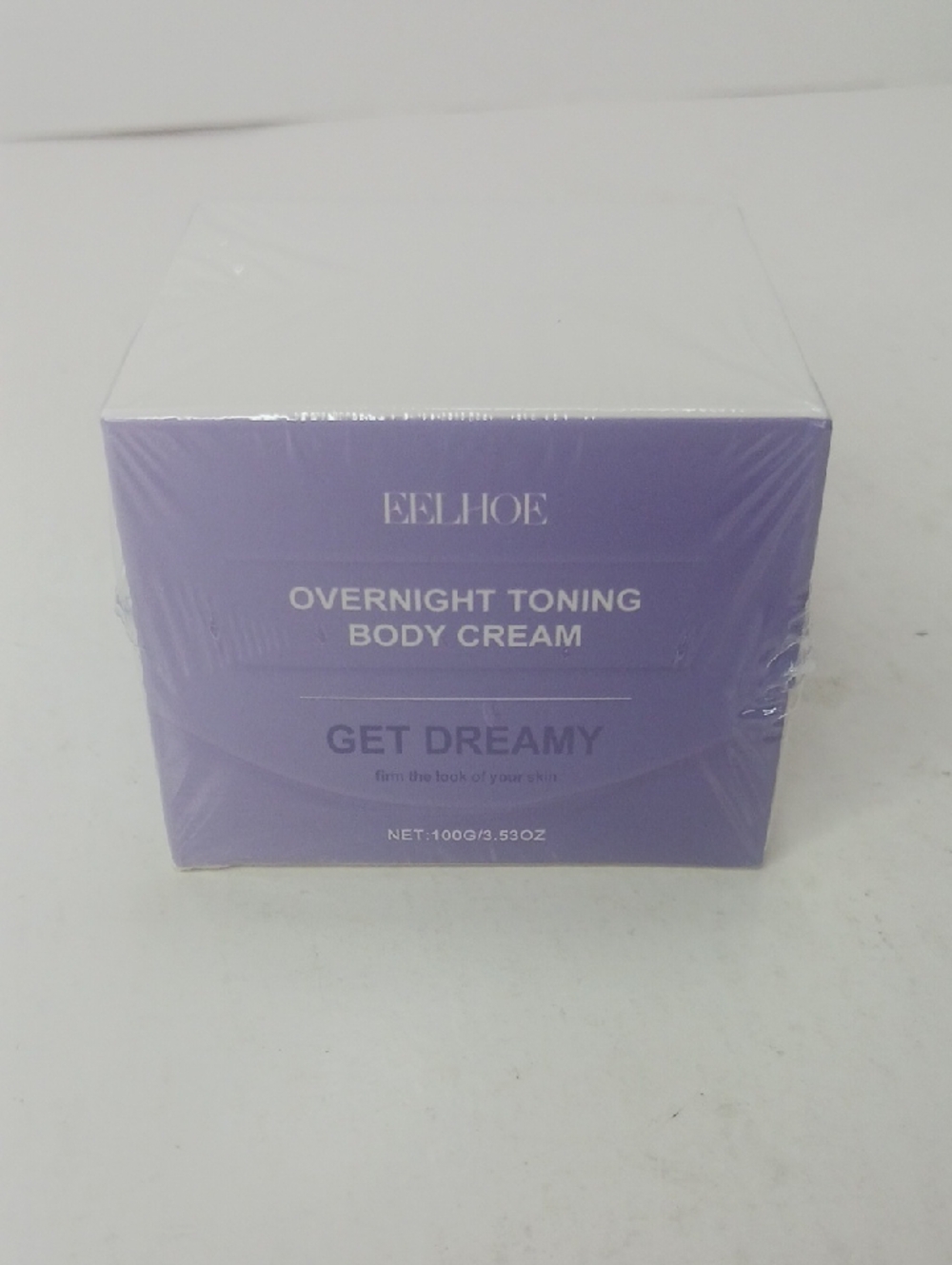 EELHOE Overnight Toning Body Cream - Lavender Packaging
